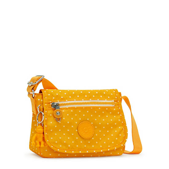 Kipling Sabian Klassieke Printed Crossbody Mini Tassen Geel | BE 1339AH